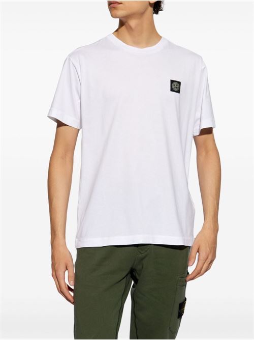 T-shirt with logo STONE ISLAND | 811524113A0001